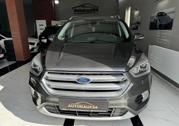 Ford Kuga cena 64500 przebieg: 149900, rok produkcji 2018 z Krzyż Wielkopolski małe 326